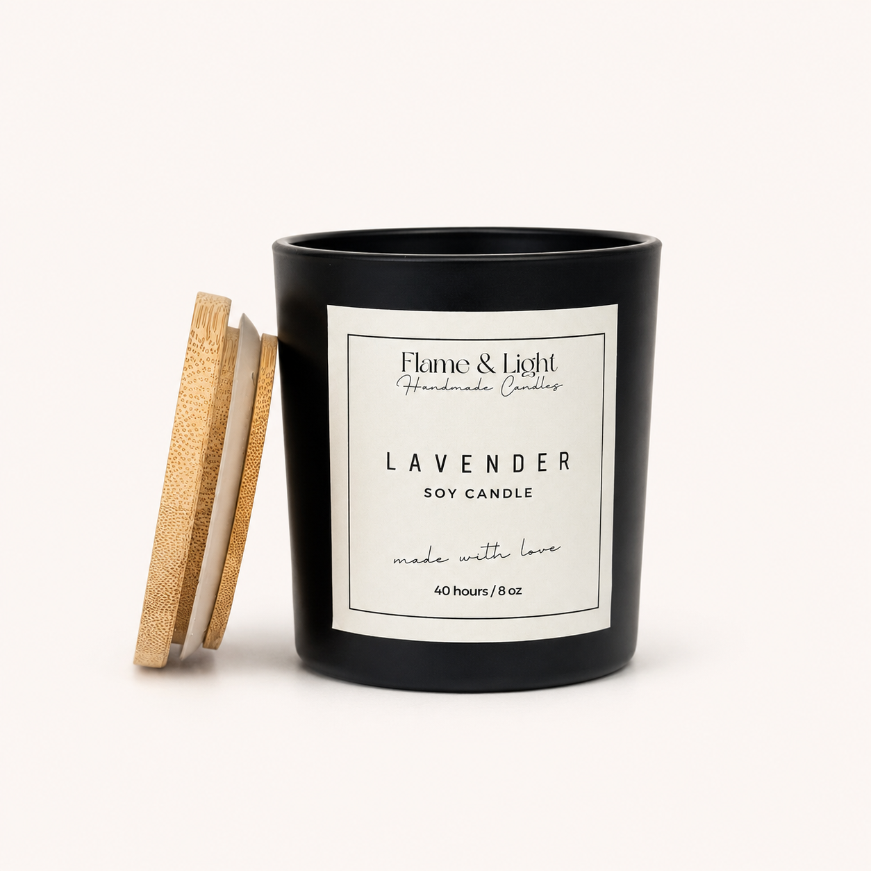Lavender 8 oz. (Black Jar)