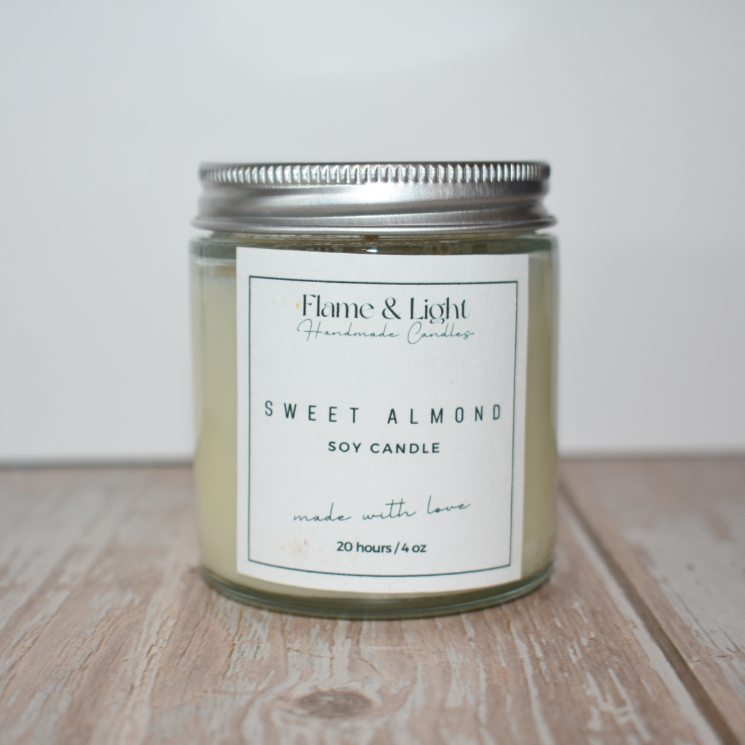 Sweet Almond Candle 4 oz.