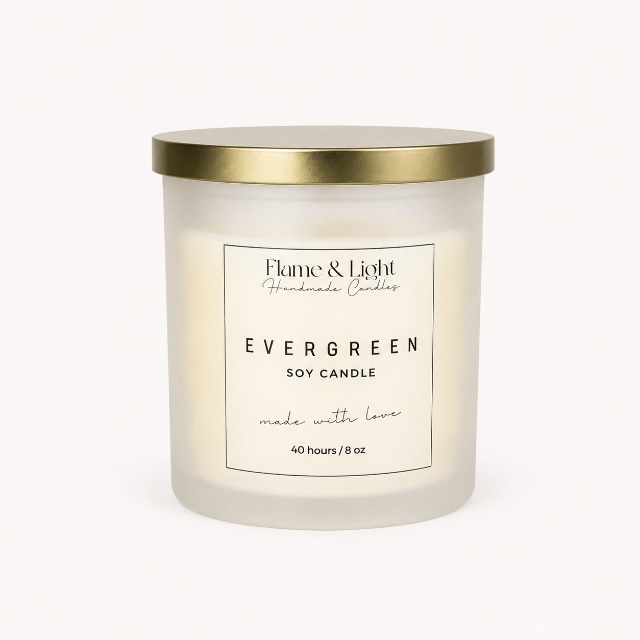 Evergreen Candle 8oz.
