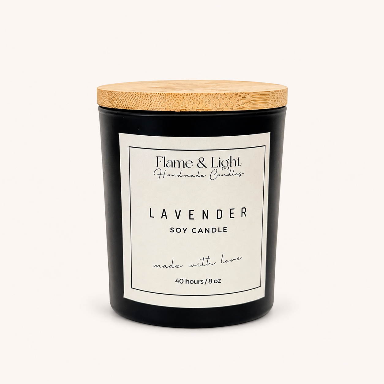 Lavender 8 oz. (Black Jar)