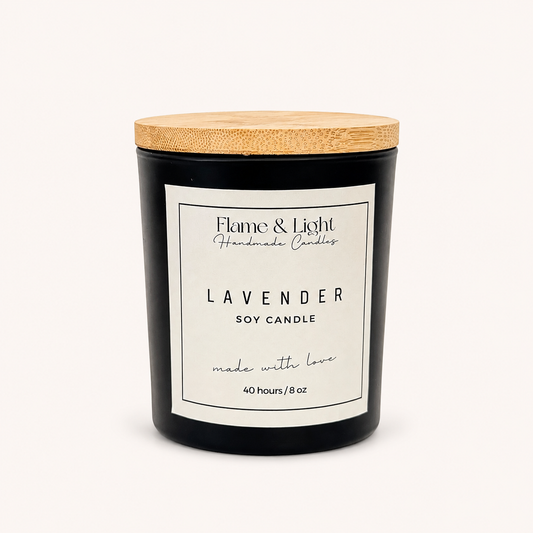 Lavender 8 oz. (Black Jar)
