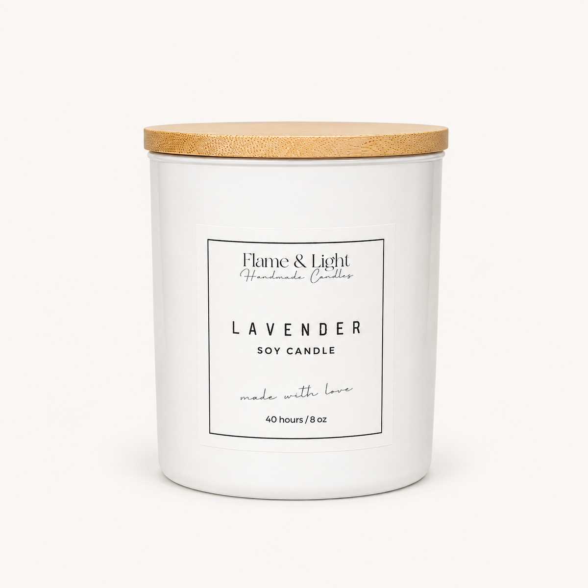 Lavender 8 oz. (White Jar)