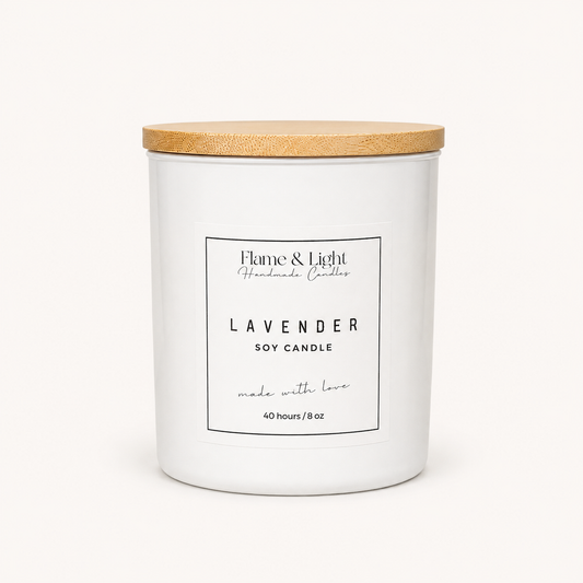 Lavender 8 oz. (White Jar)