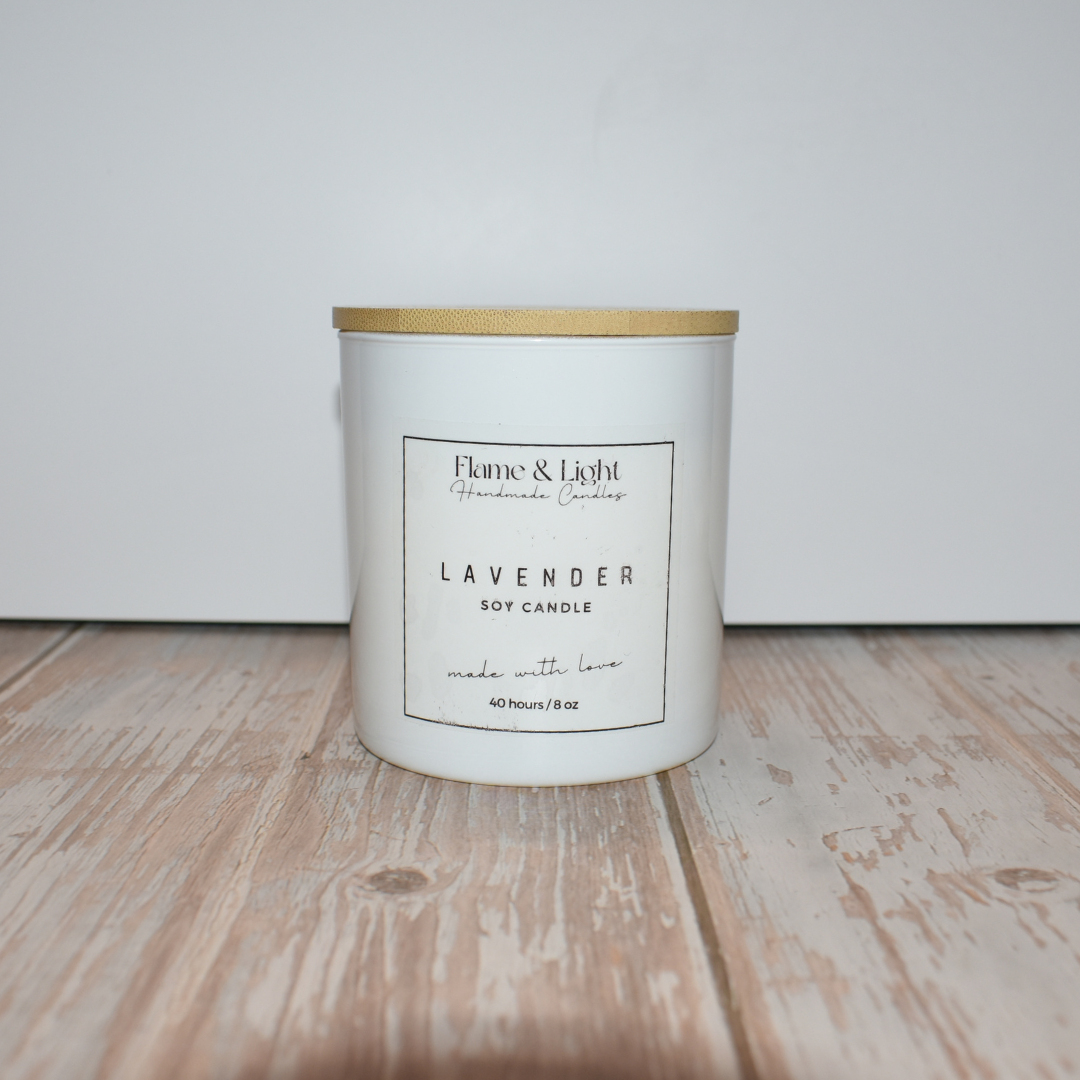 Lavender 8 oz. (White Jar)