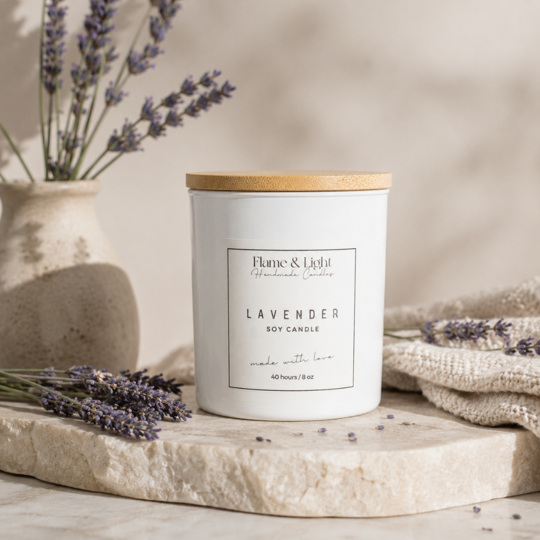 Lavender 8 oz. (White Jar)