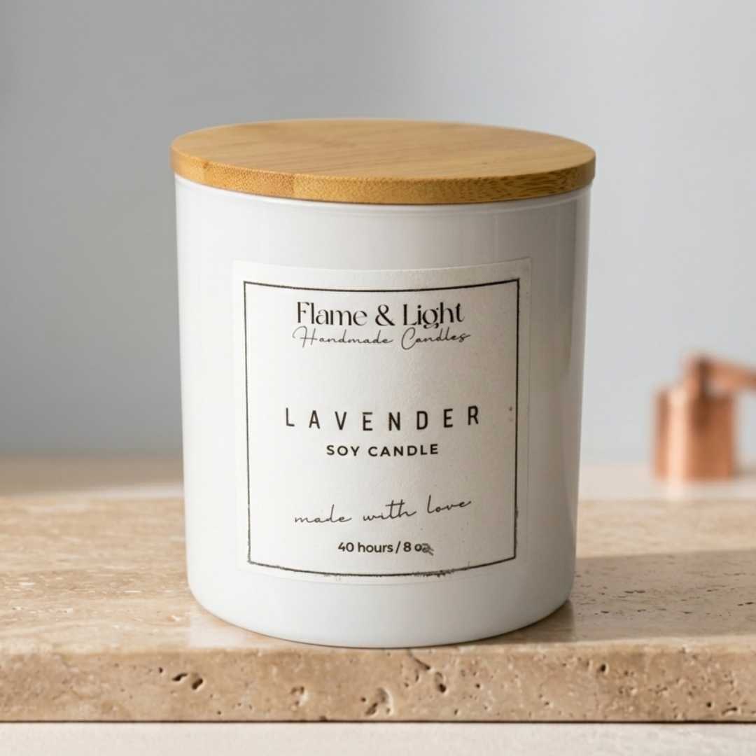 Lavender 8 oz. (White Jar)