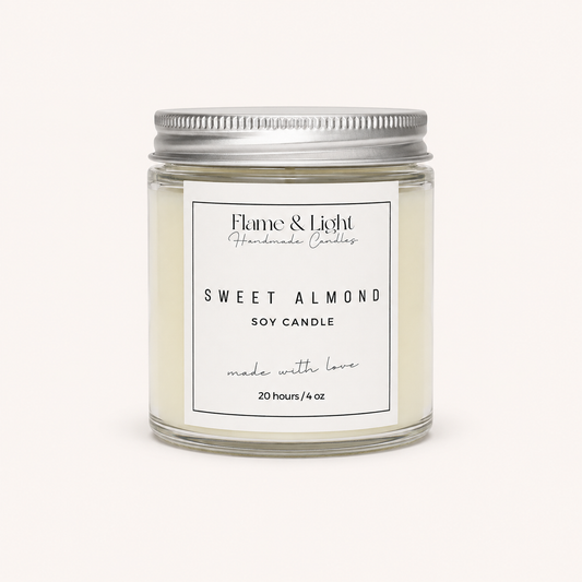 Sweet Almond Candle 4 oz.